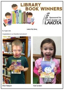 December Book Winners 2015